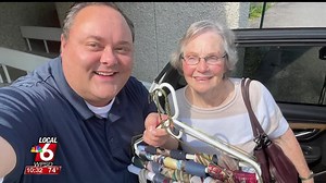 4.4K views · 98 reactions | ICYMI: Local 6 viewer Mary Forsythe of Grand Rivers, Kentucky, came to Paducah bearing an unexpected gift. After her husband, Donald Forsythe, passed away in 2019, she wasn't sure what to do with all of his ties. Tuesday, she decided to bring them to the Local 6 station and give them to our team. The guys wore some of them on air last night, and shared their thanks for her kind, thoughtful gift. | WPSD-TV | Facebook