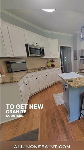 Dark to Dreamy Kitchen Cabinet Makeover!