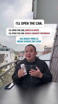 Mệnh đề quan hệ xác định và không xác định - xem 1 lần là hiểu ngay #english #grammar #ielts