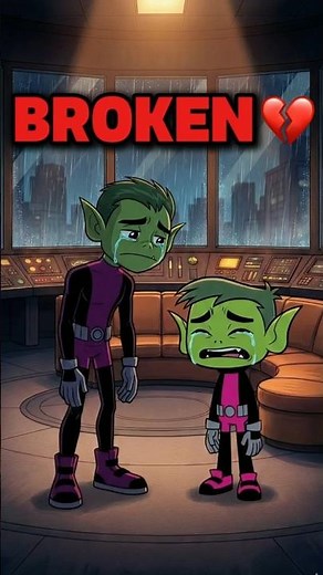 The Real Story How Beast Boy Got His Powers Very Sad😭😢 #teentitansgo #teentitans #beastboy