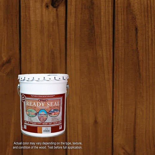 Reviews for Ready Seal 5 gal. Pecan Exterior Wood Stain and Sealer | Pg 1 - The Home Depot