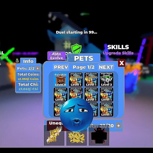 I got big pets in ninja legends #roblox #rooxshorts #robloxedit