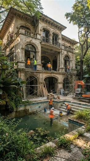 Incredible Home Makeover: Full Renovation Time Lapse #shorts #houserenovation