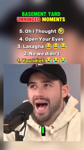 Top 5 Basement Yard Funniest Moments #basmentyardpodcast #vira #fyp #usa_tiktok #usa