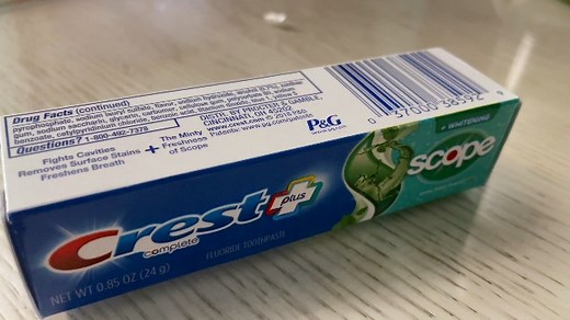 Watch Crest Complete Whitening Plus Scope Minty Fresh Toothpaste on Amazon Live