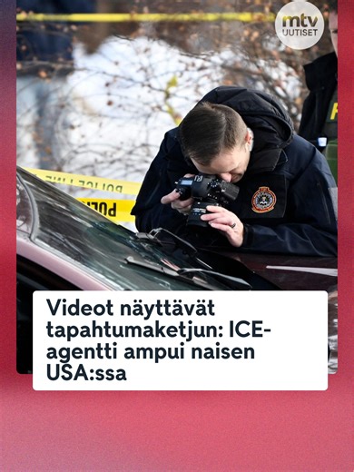 ICE-agentin ampuma nainen Minneapolisissa