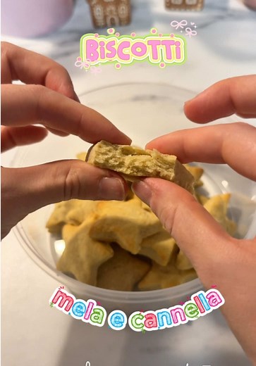 Biscotti Mela e Cannella per Bambini Senza Zucchero