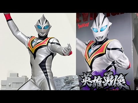 [Stunning Sculpture] Hero Statue Evil Tiga Ultraman Tiga Review