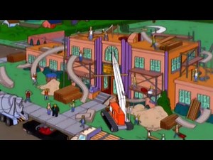 The Simpsons-Fat Tony builds a ramp system for disabled students HQ 4:3