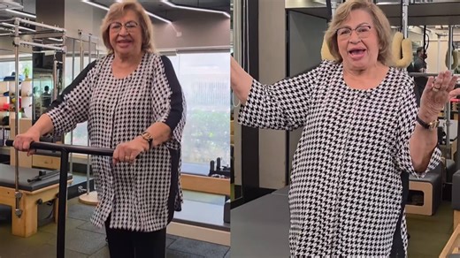 Veteran actress Helen performs Pilates at the age of 85, dances to Monica Oh My Darling, watch video