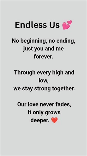 Endless Love Story ❤️ | A Bond That Never Ends#EndlessLove#TrueLove#ForeverLove#DeepLove#LoveQuotes