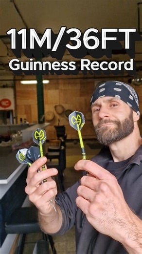 I Beat Guinness World Record - Farthest Bullseye Dart Throw 🎯 | Adam Čeladín