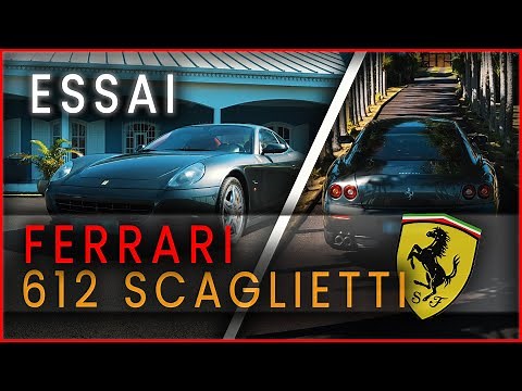 J'essaie une FERRARI 612 SCAGLIETTI ! Un V12, 540 CH, de la GLISSE... une SUPERCAR à l'ITALIENNE !!