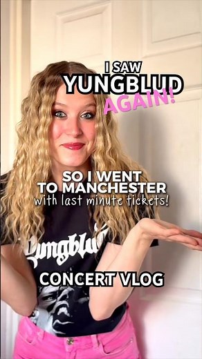 I saw YUNGBLUD AGAIN, and closer! (Last minute tickets!!!) 🖤 📍Manchester #yungblud #concertvlog