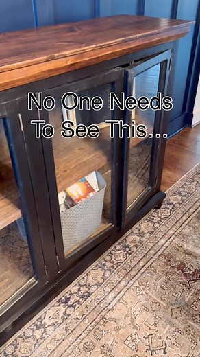 Easy No-Sew Cabinet Curtain Hack for Clutter-Free Storage