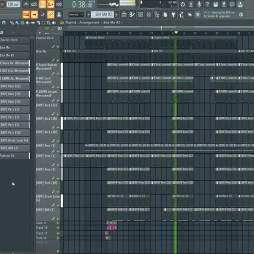 The Beat İn Fl Studio #reels #flstudio #music #beat #producer #dj
