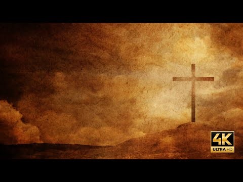Vintage Parchment Cross Loop | Copyright Free Church Background | Easter VJ Loop