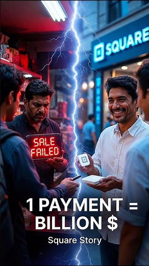 The $2,000 Sale That Created Square (Block) 💳 | From Failed Payment to Fintech Giant