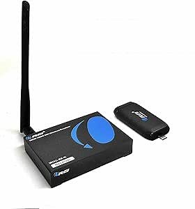 OREI Wireless HDMI Extender Transmitter & Receiver Dongle 1080P Kit Type USB-C to HDMI - Up to 50 Ft - Perfect for Streaming from Laptop, PC, Presentation, Switching, Power Point