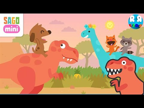 Sago Mini Dinosaurs - Best App for Kids | iPad Gameplay