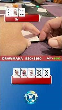 UNBELIEVABLE Drawmaha Poker Hand at $80/160 Mix Game in Las Vegas