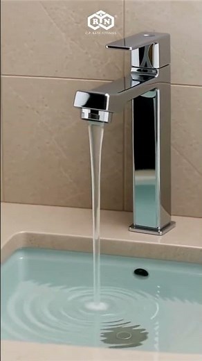 Modern Chrome Basin Mixer | Premium Bath Fittings for Projects | SRN Bath Fittings