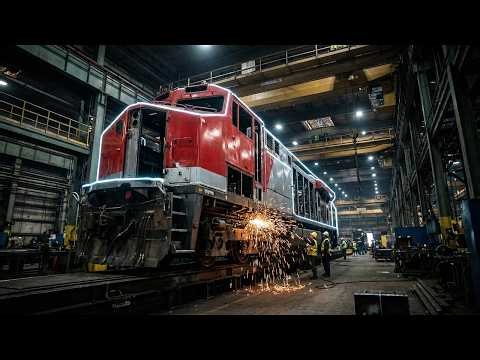 Inside the Factory Where Modern Trains Are Built | Factory Lens