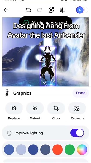 Designing Aang From Avatar the last Airbender #kxgart