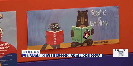 Beloit Public Library receives $4K grant from Ecolab Foundation