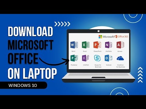 How to Download and Install Microsoft Office on Laptop or PC