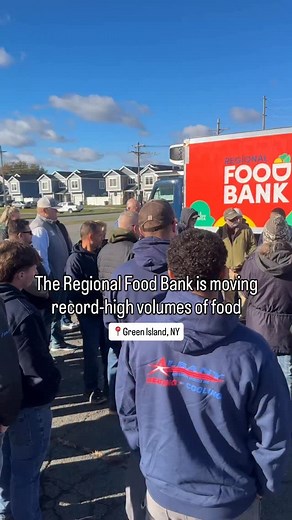 The Capital Region is fighting against hunger 🙌 In light of the ongoing government shutdown, @foodbankneny has adjusted their November distribution schedule to ensure continued support for our communities. This update comes alongside their expanded efforts to supply more food and resources to local pantries and programs. Shoutout to everyone involved in this food distribution including @albanymechanicalservices, @luizzi_companies, and so many other businesses stepping up and briging their staff