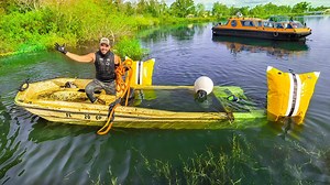 Recovering a stolen sunken boat