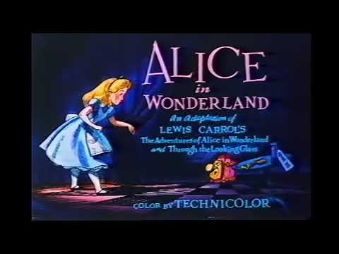 Opening To Alice In Wonderland 1988 VHS (Version #1)