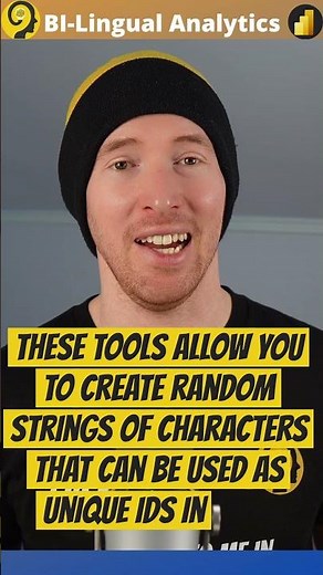 Random ID Generators For Power BI | Showcase Your Skills - #Shorts
