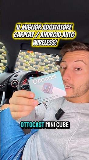 The best CARPLAY / ANDROID AUTO WIRELESS adapter ever! #auto #carplaywireless