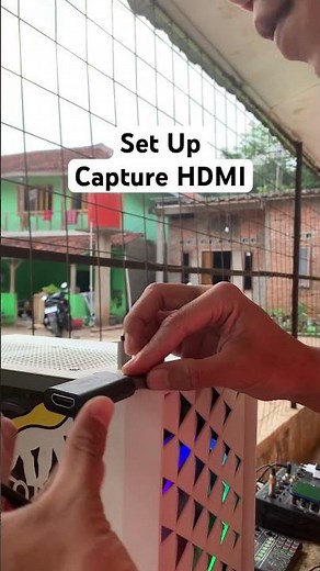 Set up Video Capture HDMI ke PC #livestream #videocapture