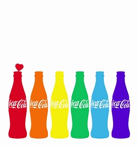 Happy Valentines Day, everyone 💖 Love is love is love! | Coca-Cola