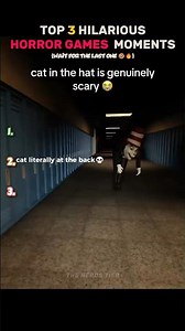 Top 3 Hilarious Horror Game Moments🥀(the way bro fell😭) #horrorgame #shorts #funny