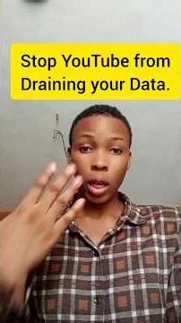 How to Reduce Data Usage on YouTube (Save Your Mobile Data)