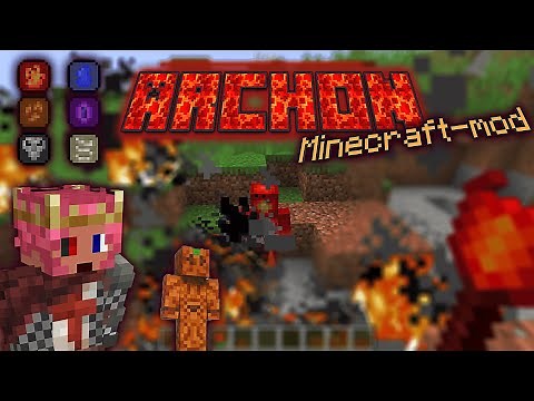 AJOUTE DE LA MAGIE SUR MINECRAFT (sceptre de feu et nécromancie) - ARCHON MOD MINECRAFT 1.19.2