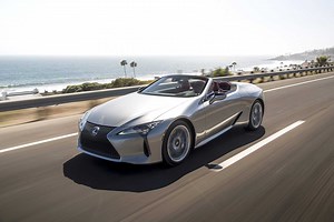 First drive review: The 2021 Lexus LC Convertible creeps up on SL, Vantage