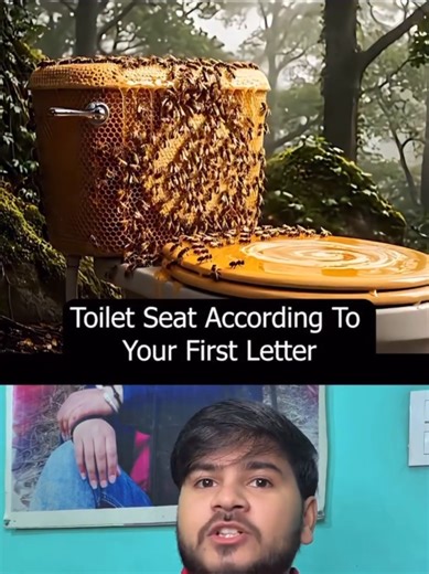 Toilet Seat Design Based on Your Initials