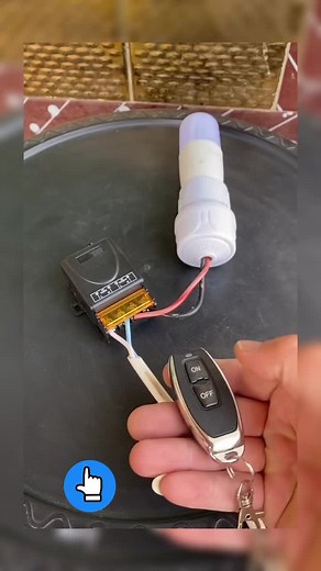 Remote Control Wireless Relay Switch for Smart Lighting