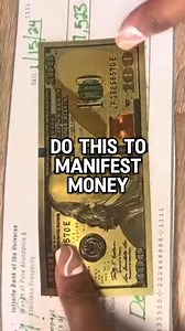 3.6K views · 85 reactions |  Manifesting Money with the Blank Check...