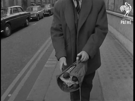 You wouldn't say this if I came charging at you with my Swaine & Adeney sword umbrella and 1960s thief catching device