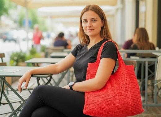 Crochet Summer Tote Bag Pattern PDF - Etsy