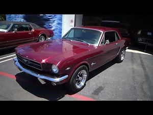 1965 Ford Mustang "A" code test drive at Laguna Classic Cars