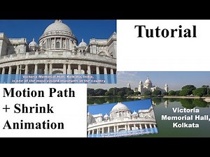 How to seamlessly integrate combining Motion Path with the Shrink Effect animation in PowerPoint