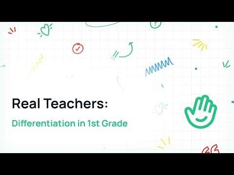 Differentiation in 1st Grade