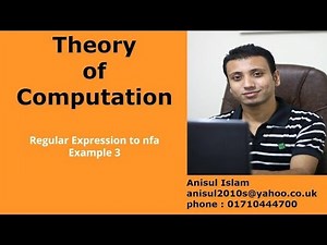 Theory of computation Bangla tutorial 72 : Regular Expression to nfa Example 3